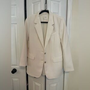 Aritzia Heartbreak Blazer in Light Birch Size Small NWT